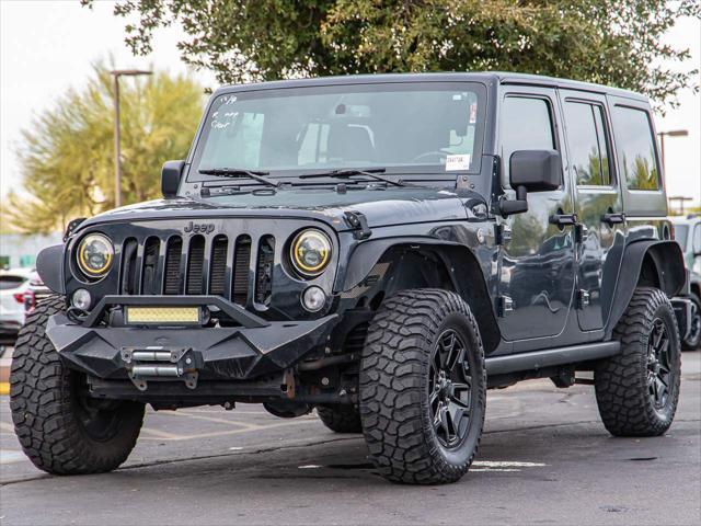 used 2018 Jeep Wrangler JK Unlimited car, priced at $19,355