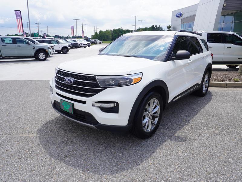 used 2021 Ford Explorer car, priced at $25,454