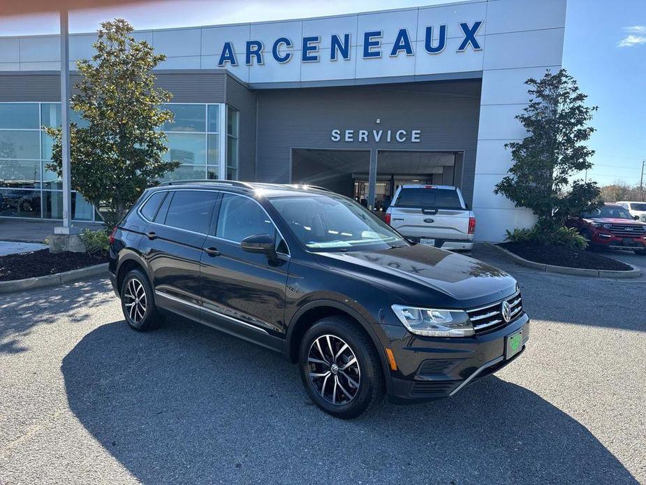 used 2021 Volkswagen Tiguan car, priced at $17,641