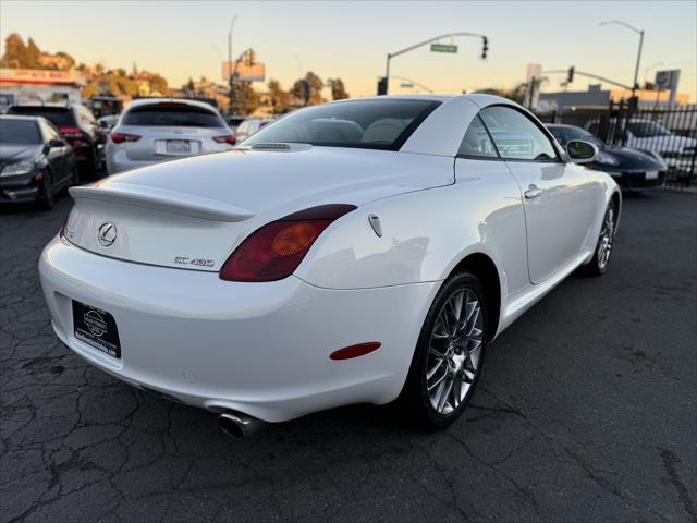 used 2002 Lexus SC 430 car, priced at $10,995