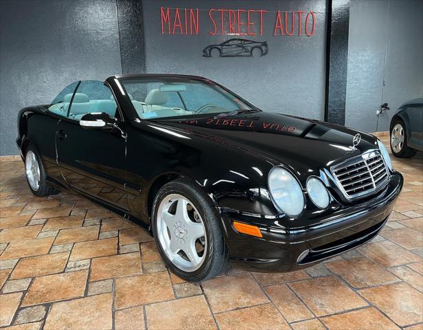 used 2002 Mercedes-Benz CLK-Class car, priced at $7,995