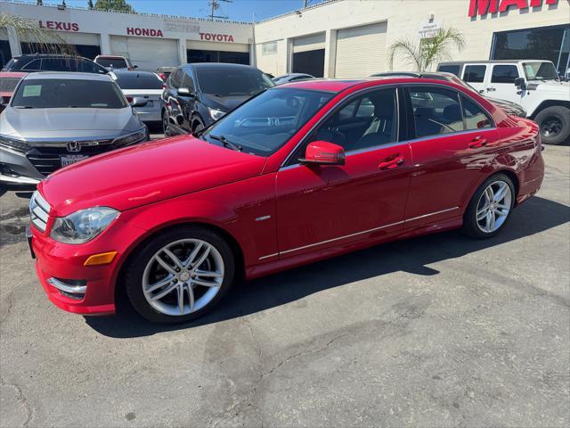 used 2012 Mercedes-Benz C-Class car, priced at $10,995