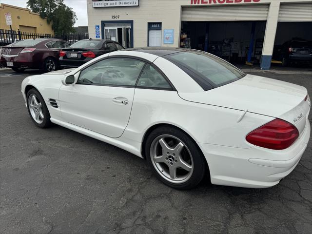 used 2003 Mercedes-Benz SL-Class car, priced at $14,995