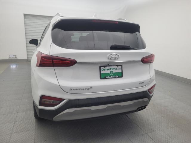used 2019 Hyundai Santa Fe car, priced at $19,295
