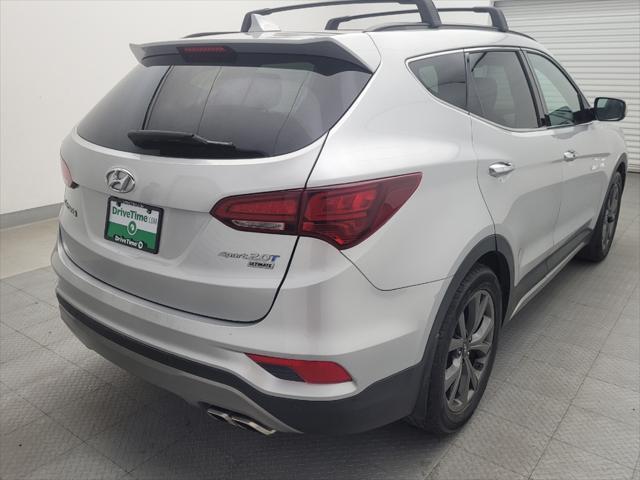 used 2018 Hyundai Santa Fe Sport car, priced at $19,995