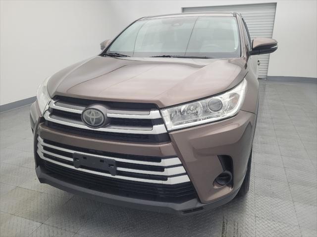 used 2019 Toyota Highlander car, priced at $21,695
