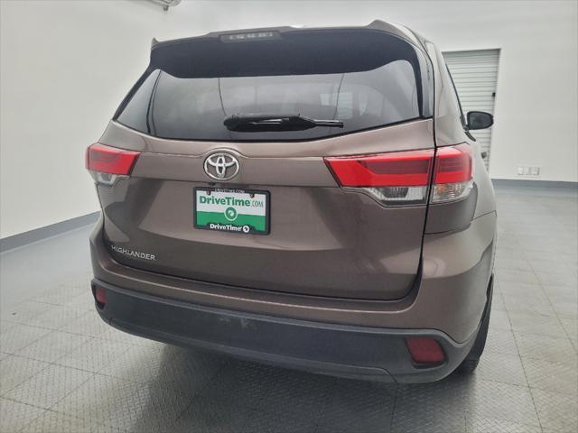used 2019 Toyota Highlander car, priced at $21,695