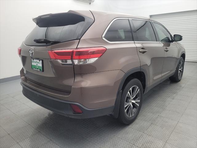 used 2019 Toyota Highlander car, priced at $21,695