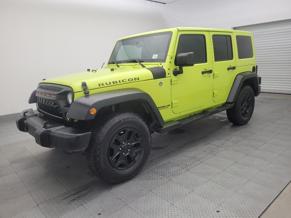 used 2016 Jeep Wrangler Unlimited car, priced at $20,395
