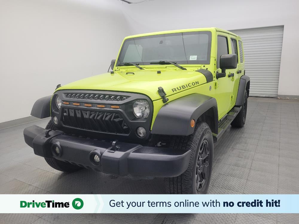 used 2016 Jeep Wrangler Unlimited car, priced at $20,395