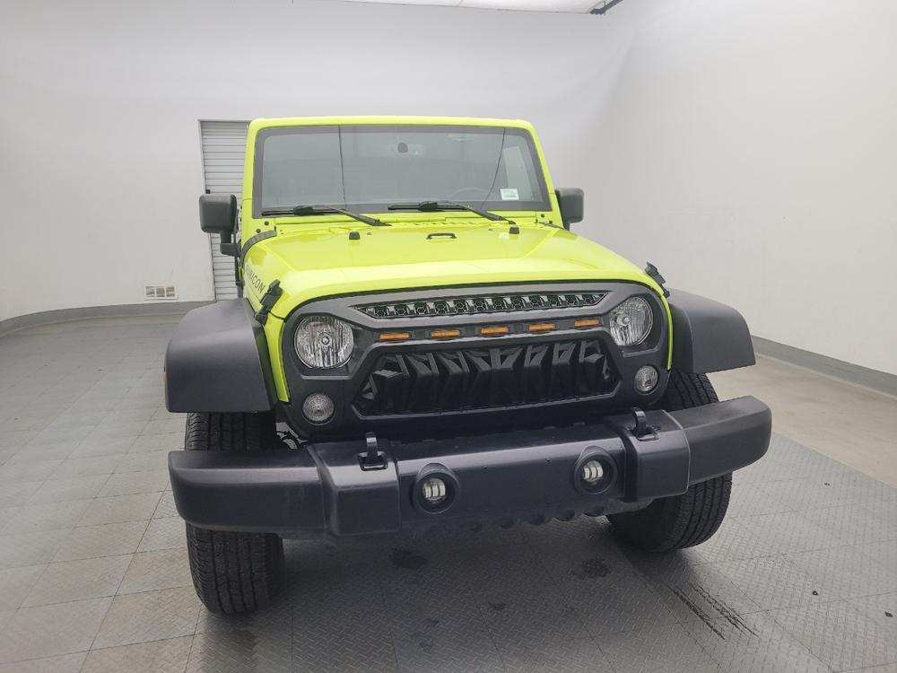 used 2016 Jeep Wrangler Unlimited car, priced at $20,395