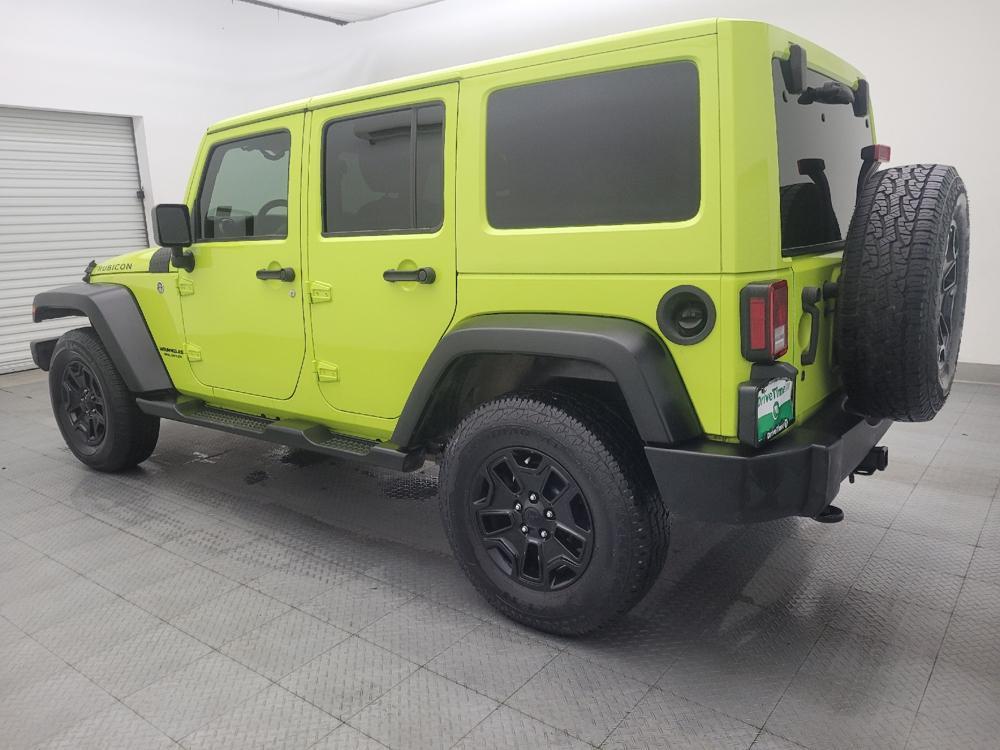 used 2016 Jeep Wrangler Unlimited car, priced at $20,395