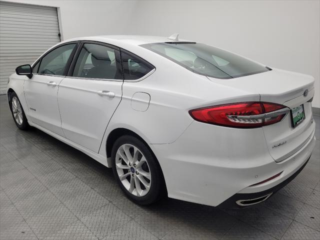 used 2019 Ford Fusion Hybrid car, priced at $18,095