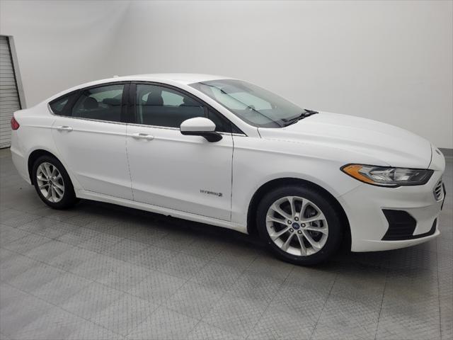 used 2019 Ford Fusion Hybrid car, priced at $18,095