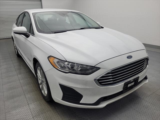 used 2019 Ford Fusion Hybrid car, priced at $18,095