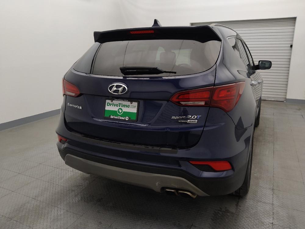 used 2018 Hyundai Santa Fe Sport car, priced at $18,995