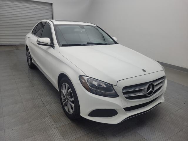 used 2018 Mercedes-Benz C-Class car, priced at $24,595