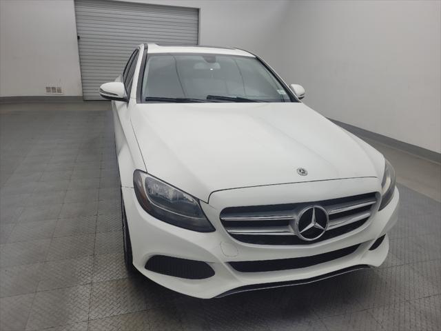 used 2018 Mercedes-Benz C-Class car, priced at $24,595