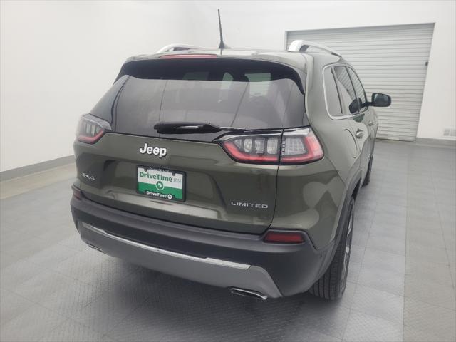 used 2021 Jeep Cherokee car, priced at $25,895