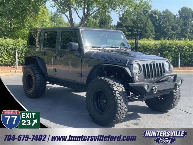 used 2017 Jeep Wrangler Unlimited car, priced at $16,989