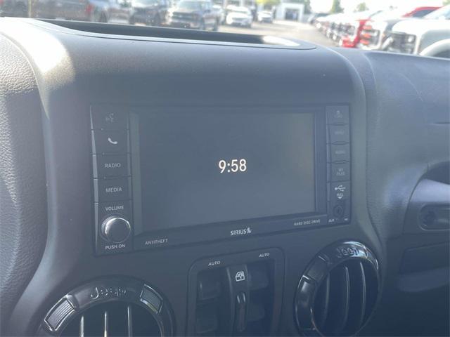 used 2017 Jeep Wrangler Unlimited car, priced at $16,494