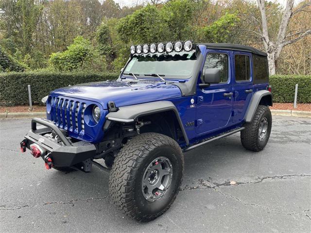 used 2020 Jeep Wrangler Unlimited car, priced at $31,937