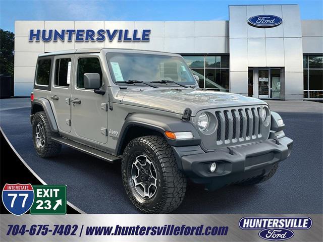 used 2018 Jeep Wrangler Unlimited car, priced at $21,789