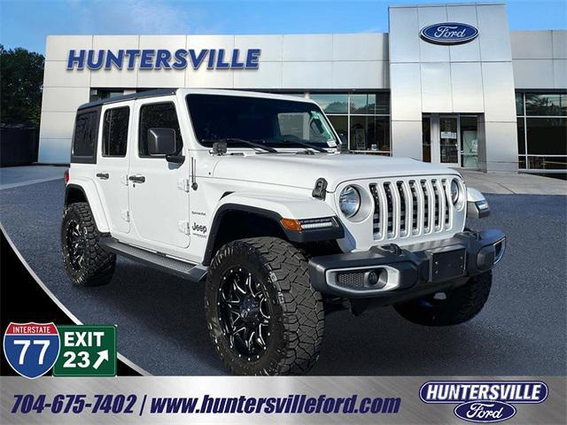 used 2020 Jeep Wrangler Unlimited car, priced at $23,967