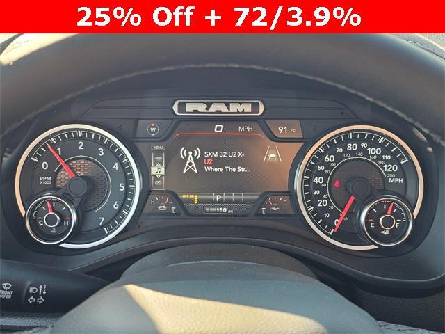 new 2025 Ram 1500 car, priced at $59,891