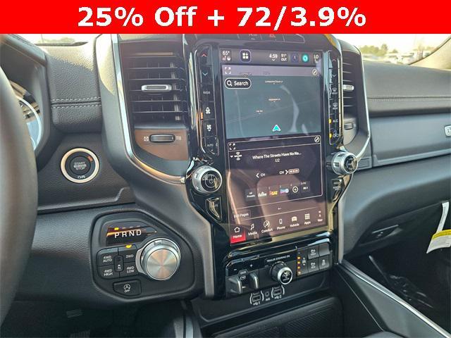 new 2025 Ram 1500 car, priced at $59,891