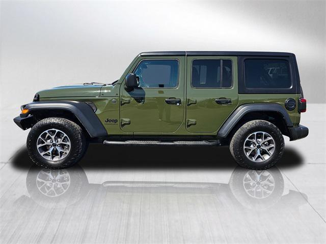 used 2024 Jeep Wrangler car, priced at $39,214