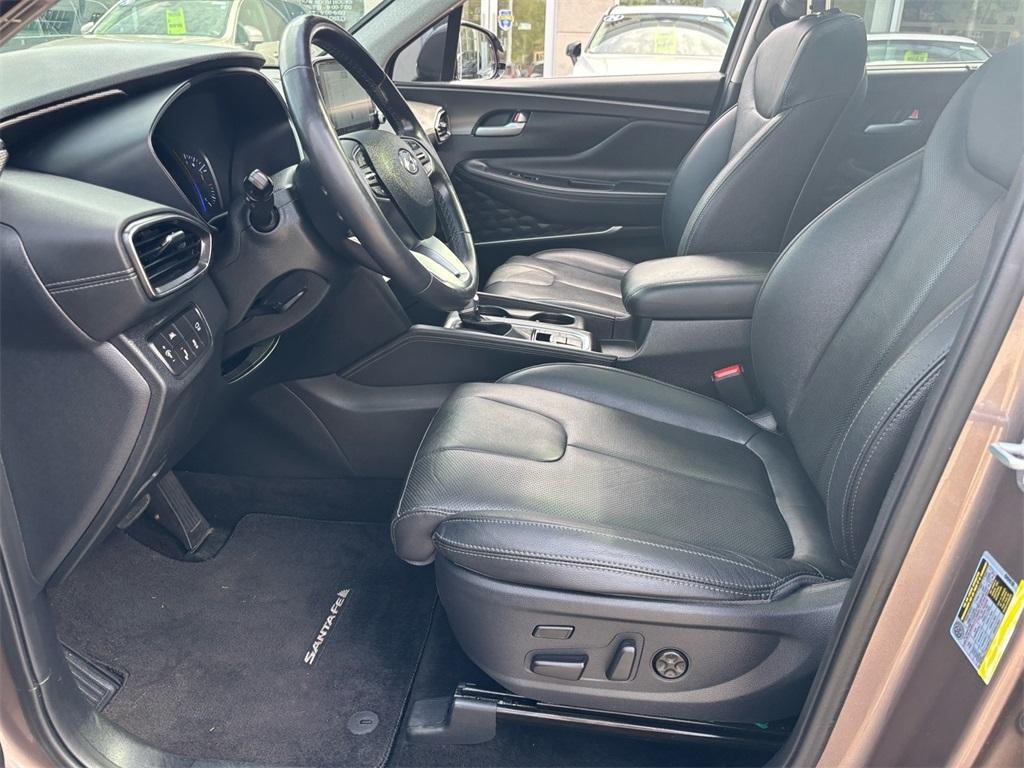 used 2019 Hyundai Santa Fe car, priced at $17,490