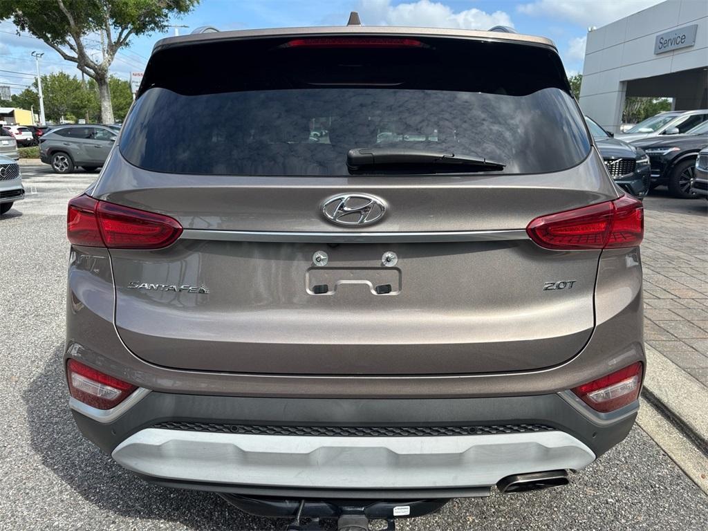 used 2019 Hyundai Santa Fe car, priced at $17,490