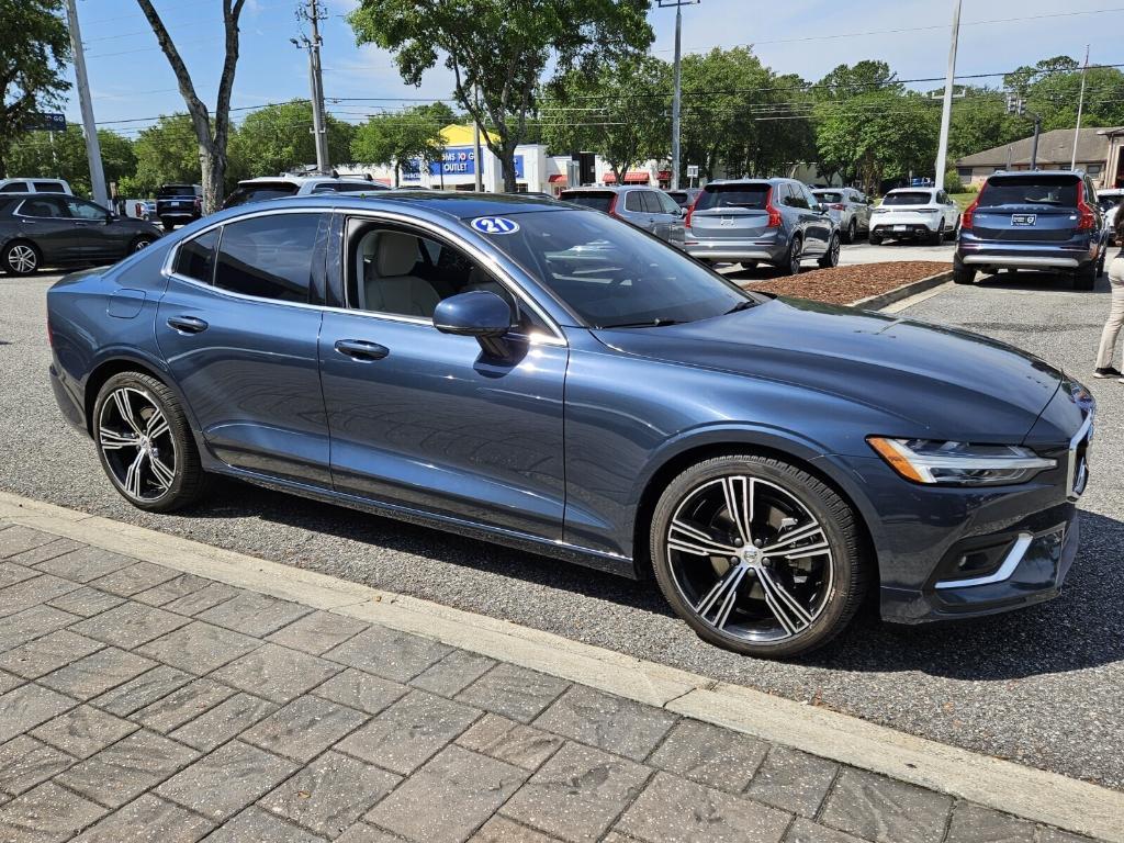 used 2021 Volvo S60 car, priced at $27,490