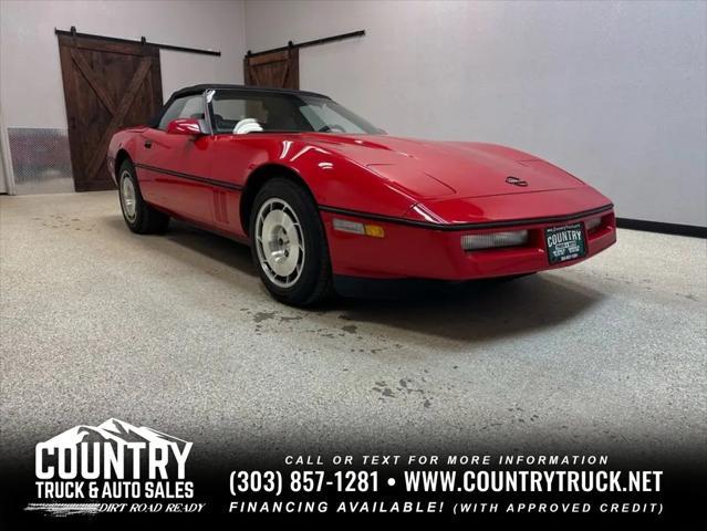 used 1986 Chevrolet Corvette car, priced at $17,888