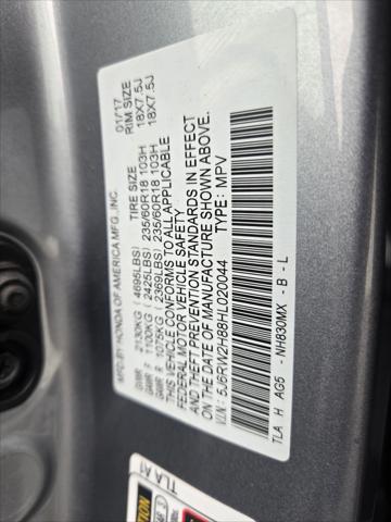 used 2017 Honda CR-V car, priced at $21,995