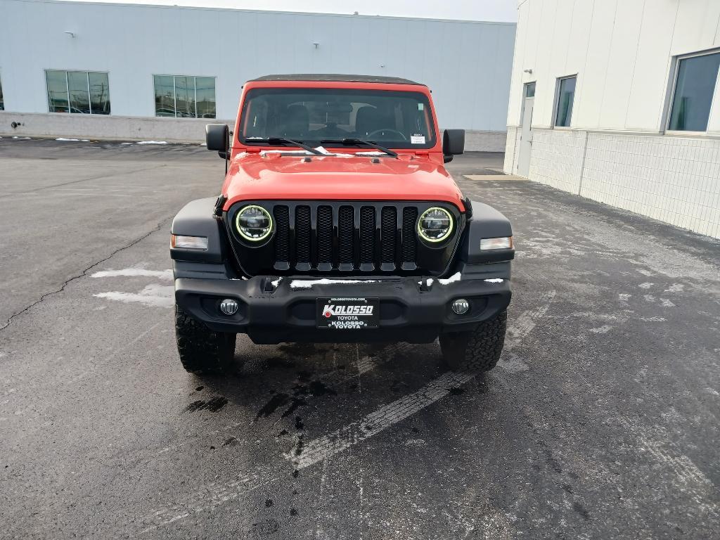 used 2020 Jeep Wrangler Unlimited car, priced at $29,238