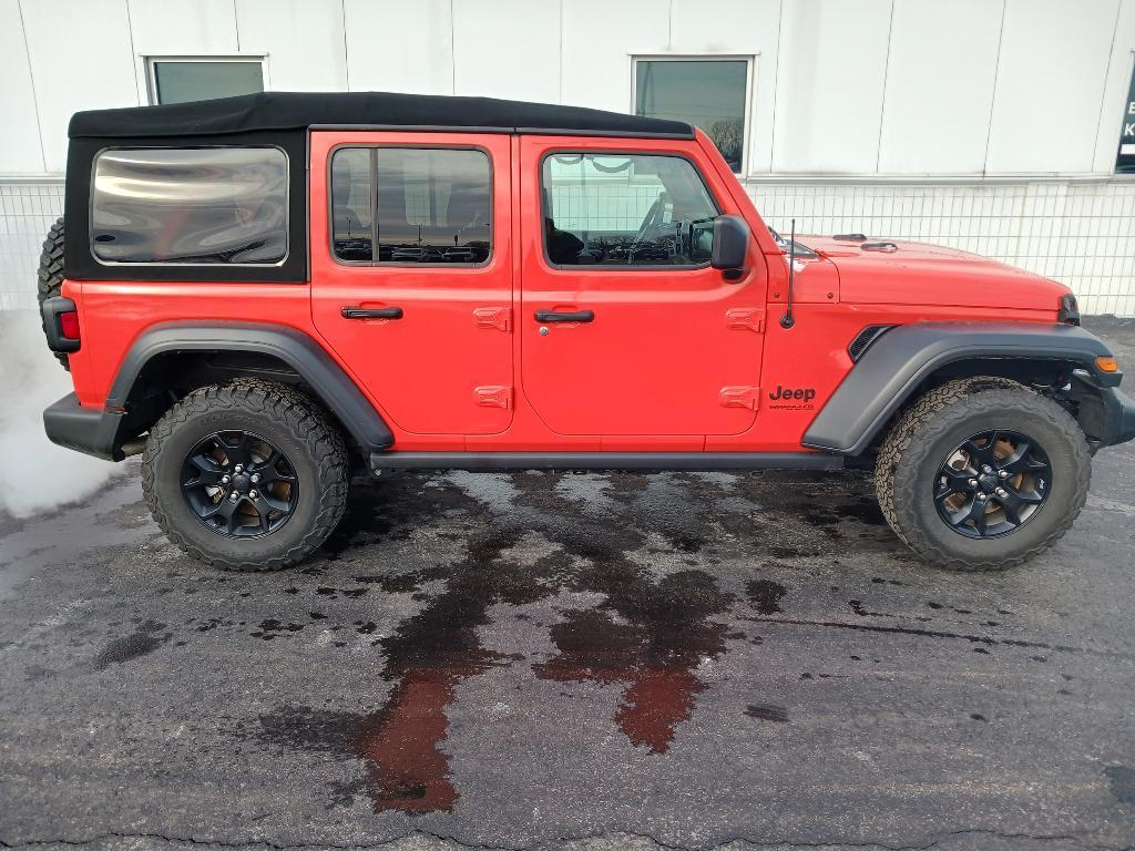 used 2020 Jeep Wrangler Unlimited car, priced at $29,238