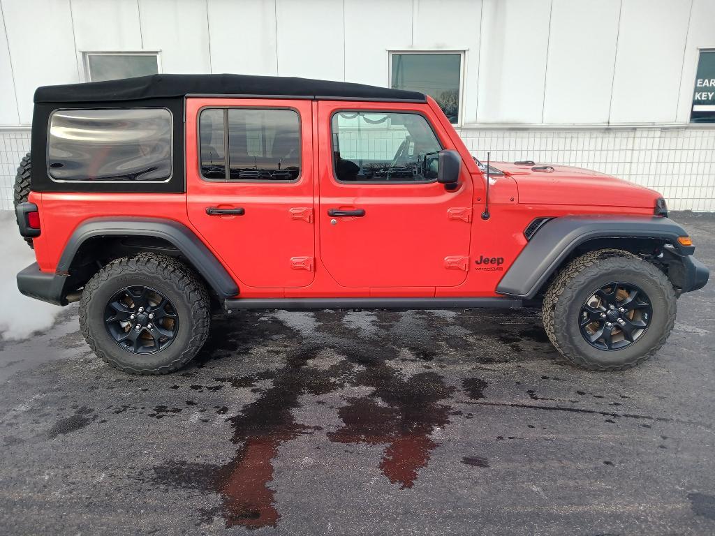 used 2020 Jeep Wrangler Unlimited car, priced at $29,238