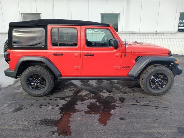 used 2020 Jeep Wrangler Unlimited car, priced at $28,844