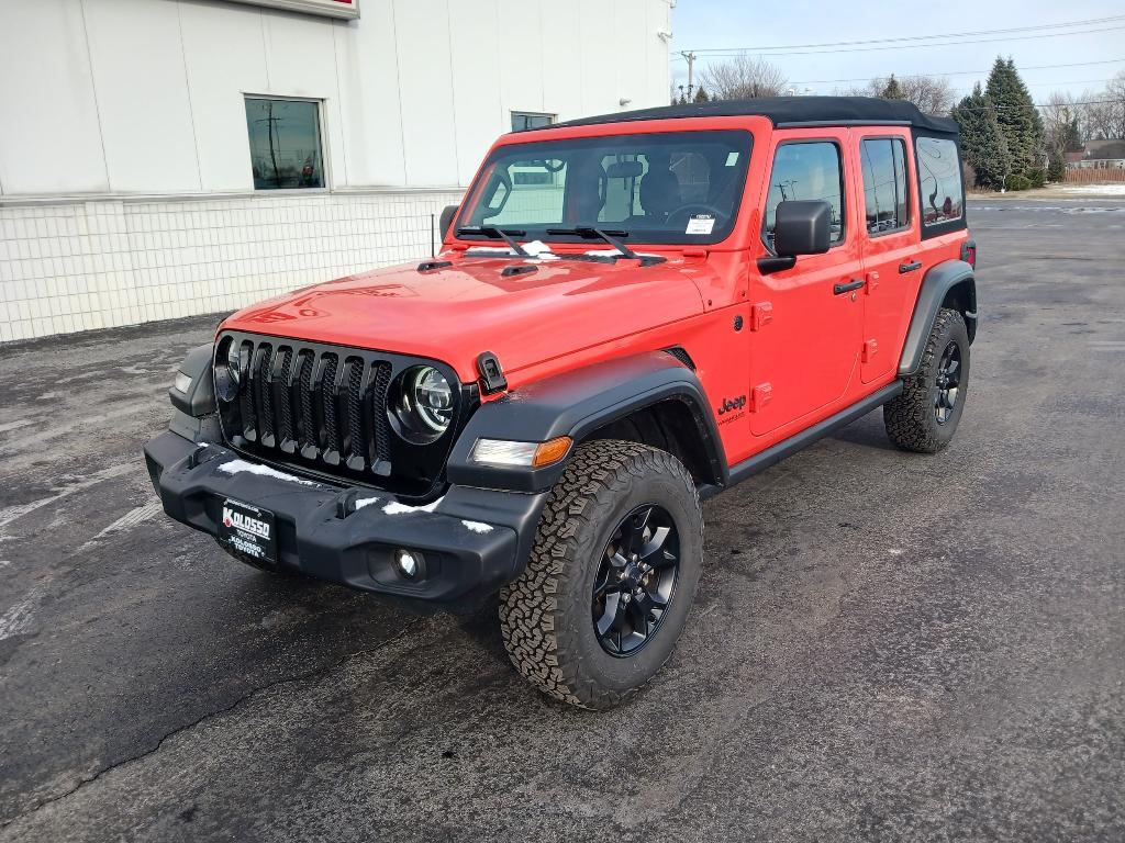 used 2020 Jeep Wrangler Unlimited car, priced at $28,715