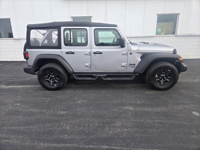 used 2021 Jeep Wrangler Unlimited car, priced at $26,989