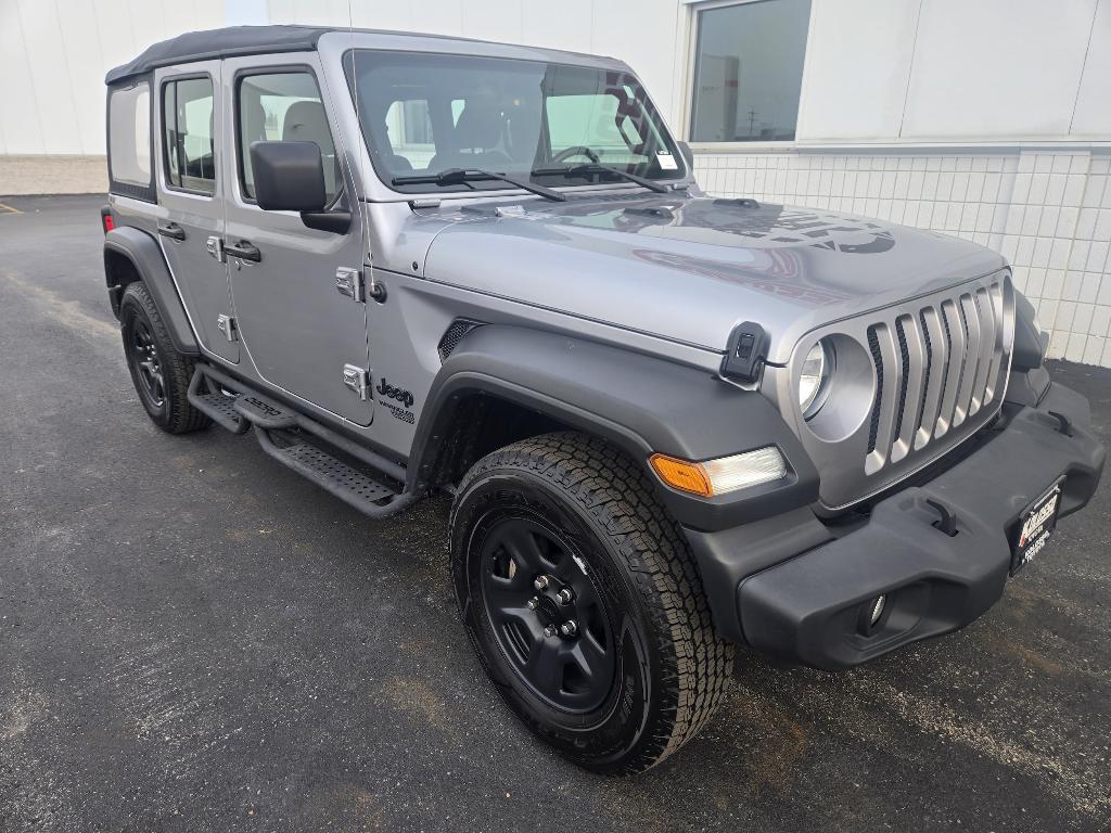 used 2021 Jeep Wrangler Unlimited car, priced at $29,974