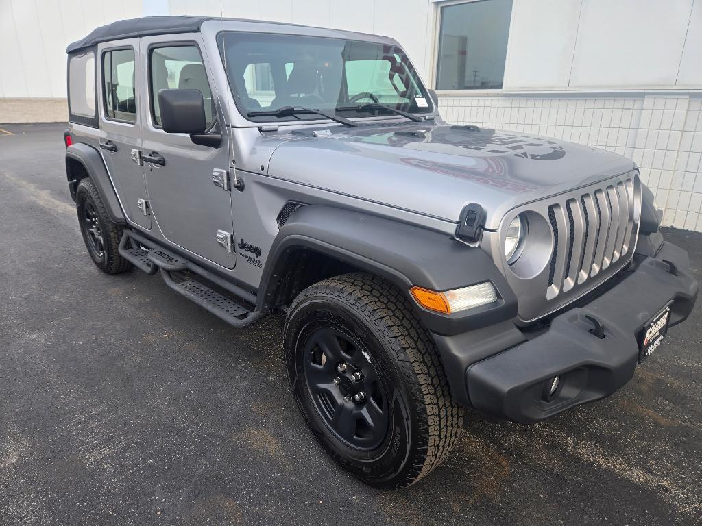 used 2021 Jeep Wrangler Unlimited car, priced at $27,432