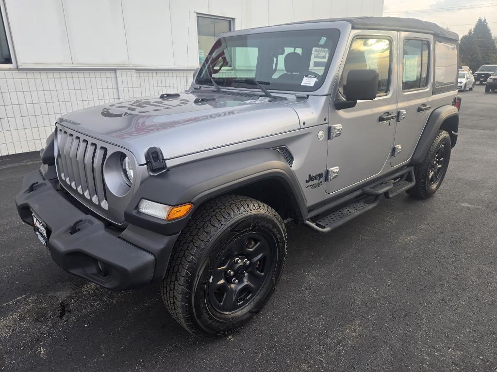 used 2021 Jeep Wrangler Unlimited car, priced at $28,739