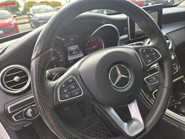 used 2017 Mercedes-Benz C-Class car, priced at $15,499
