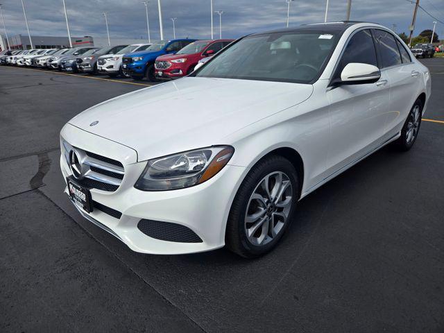 used 2017 Mercedes-Benz C-Class car, priced at $15,499