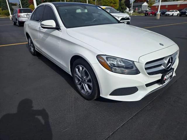 used 2017 Mercedes-Benz C-Class car, priced at $15,499