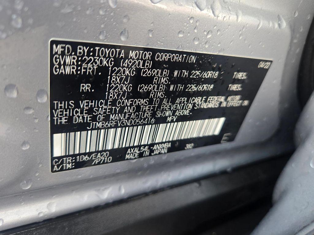 used 2022 Toyota RAV4 Hybrid car, priced at $33,928