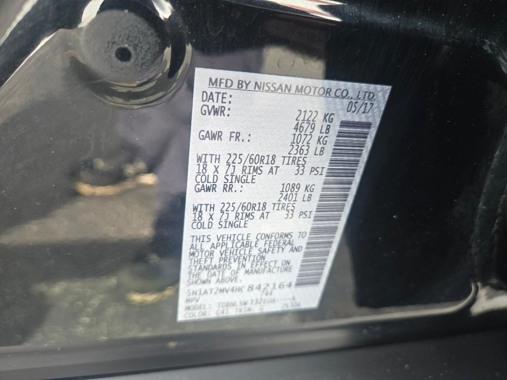 used 2017 Nissan Rogue car, priced at $16,268